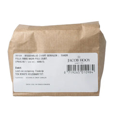 Jacob Hooy Bessenblad zwart gemalen 250 Gram