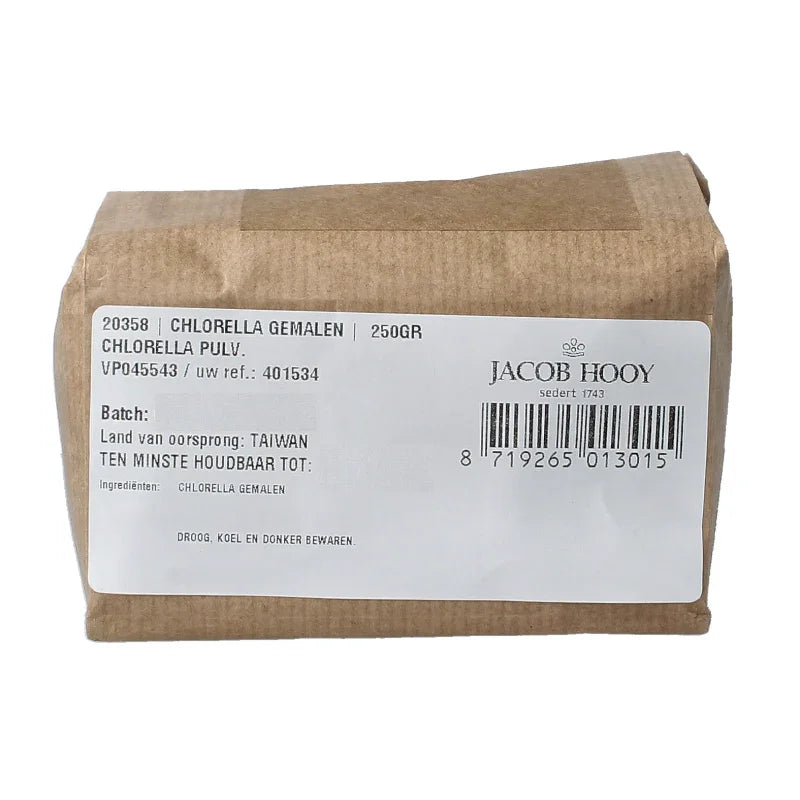 Jacob Hooy Chlorella gemalen 250 Gram