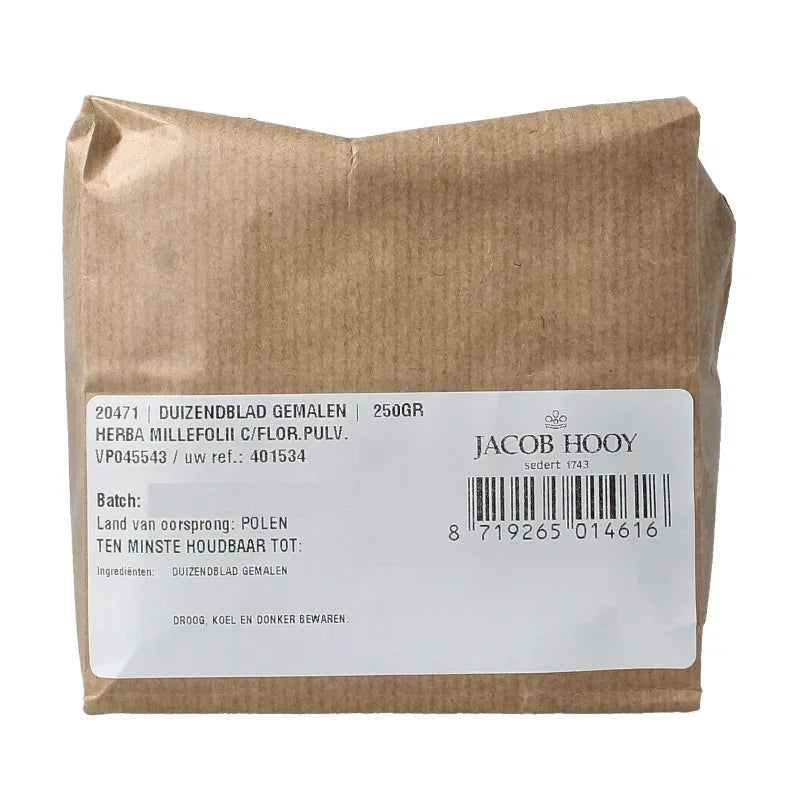 Jacob Hooy Duizendblad gemalen 250 Gram