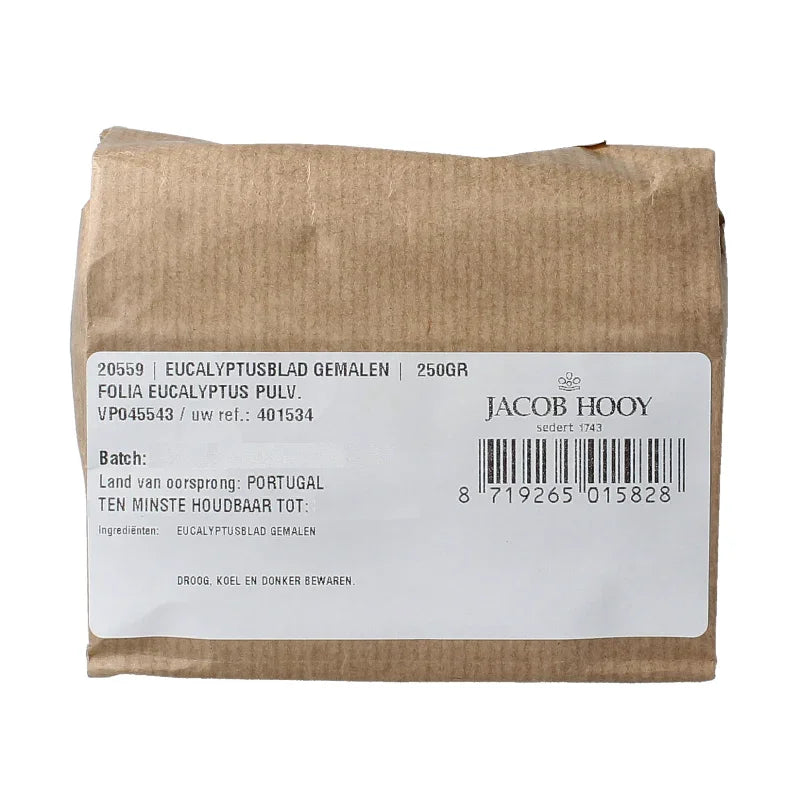 Jacob Hooy Eucalyptusblad gemalen 250 Gram