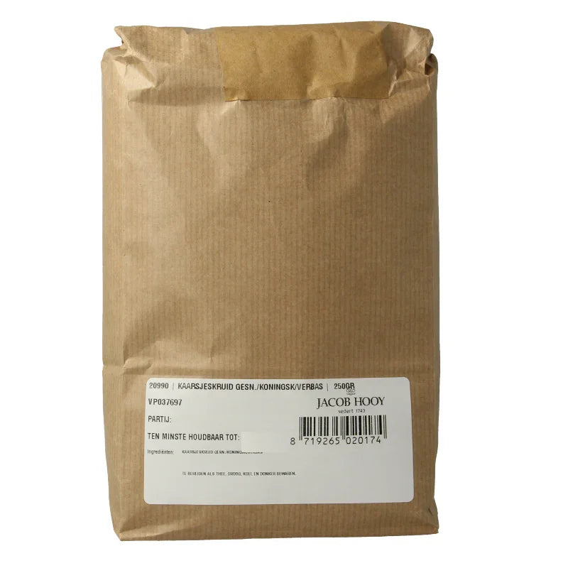 Jacob Hooy Kaarsjeskruid verbascum koningskaars 250 Gram