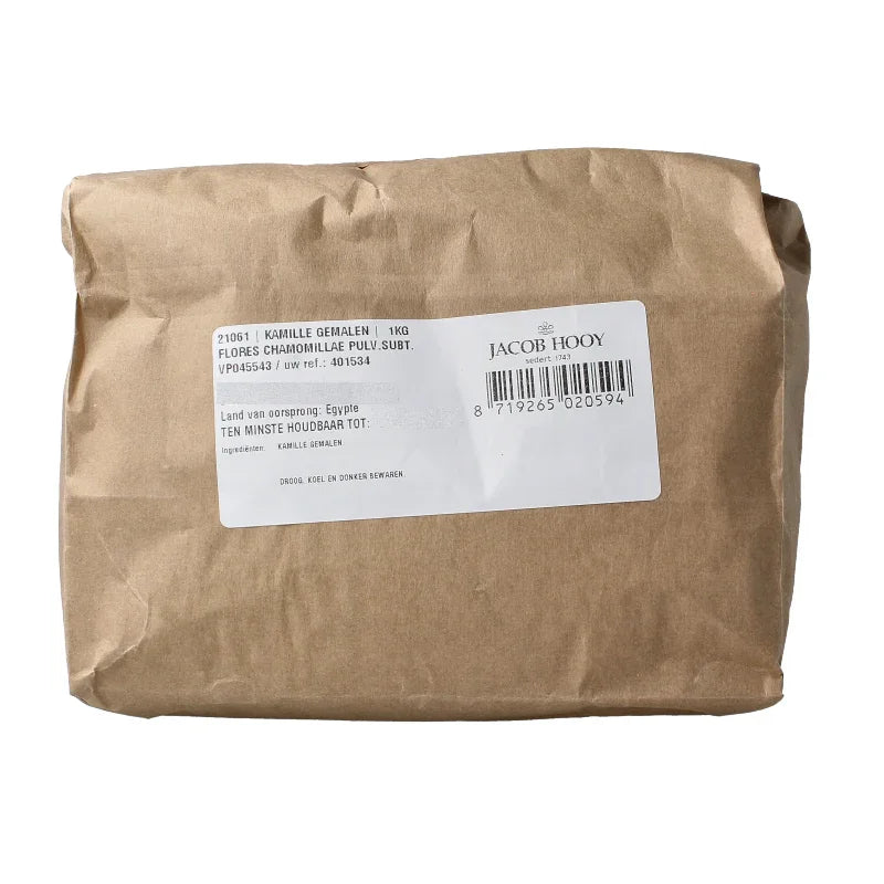 Jacob Hooy Kamille gemalen 1 Kilogram