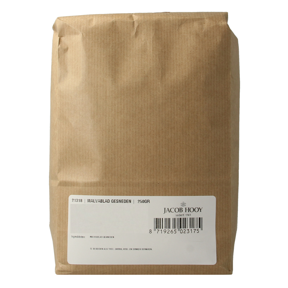 Jacob Hooy Malva blad 250.00 Gram