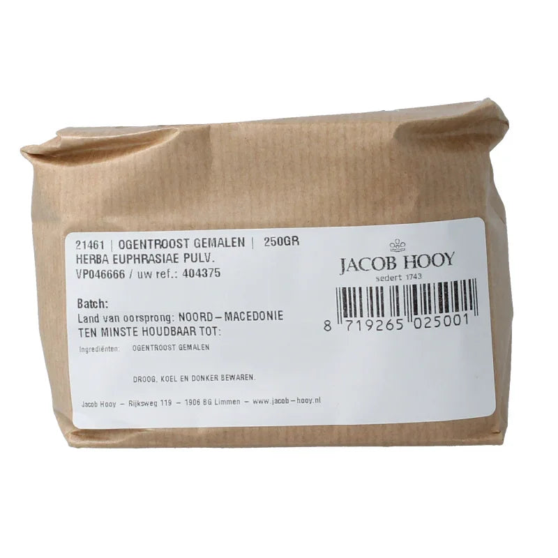 Jacob Hooy Ogentroost gemalen 250 Gram