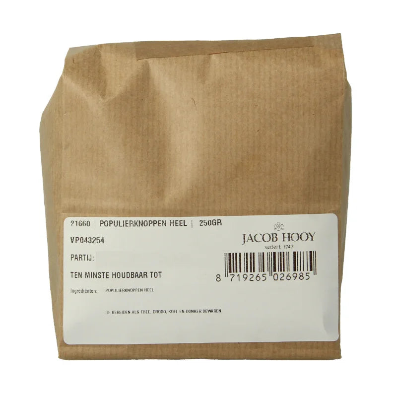 Jacob Hooy Populierknoppen 250 Gram