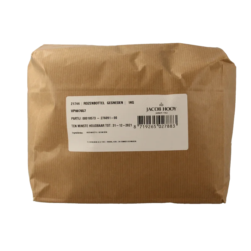 Jacob Hooy Rozenbottels zonder zaad gesneden 1 Kilogram