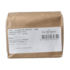 Jacob Hooy IJslands mos gemalen 250.00 Gram