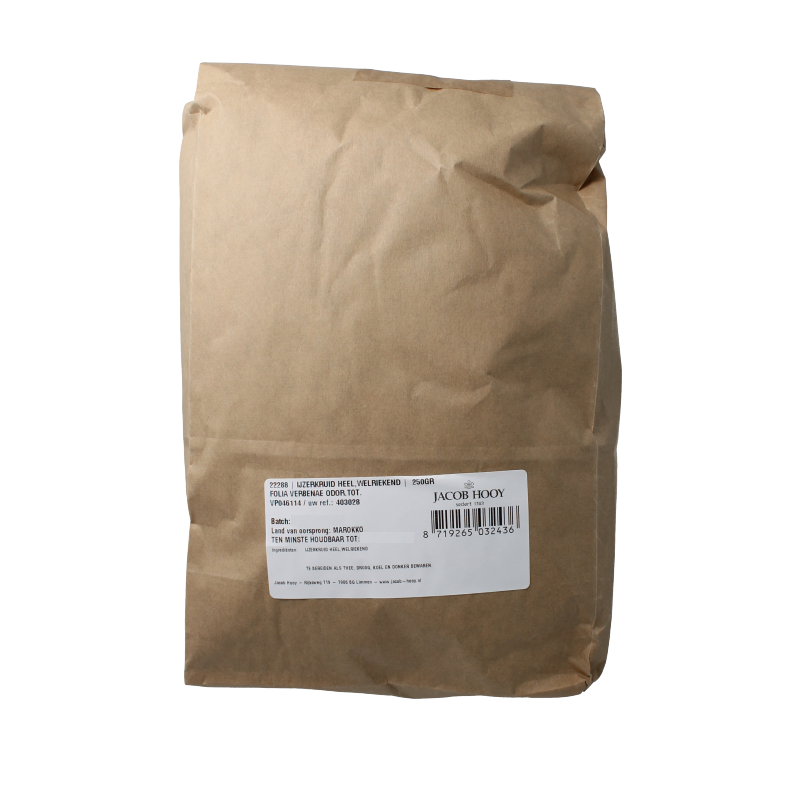 Jacob Hooy IJzerkruid verveine heel welriekend 250 Gram