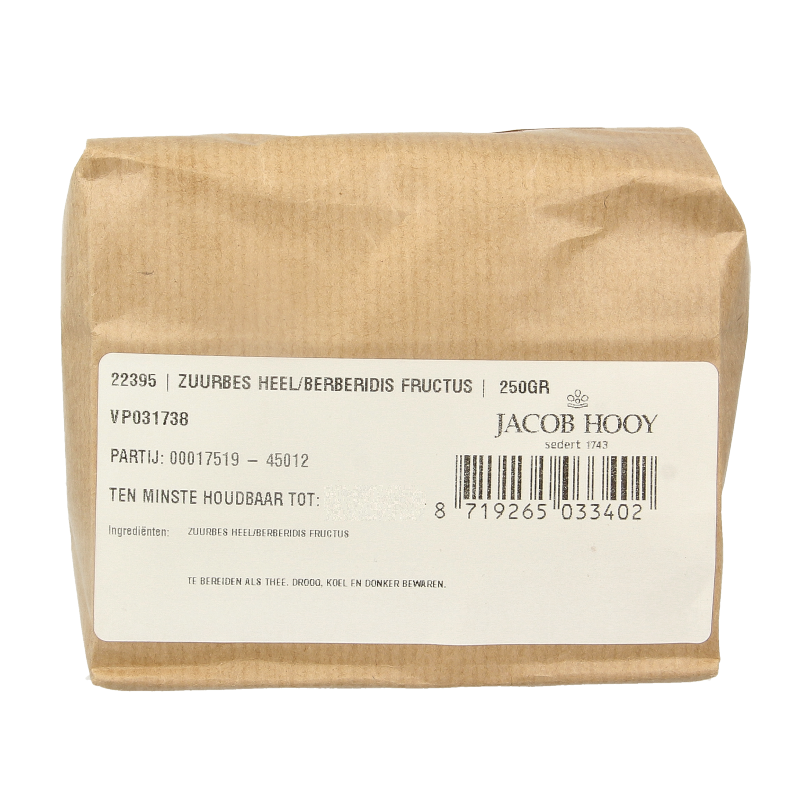 Jacob Hooy Zuurbes 250.00 Gram