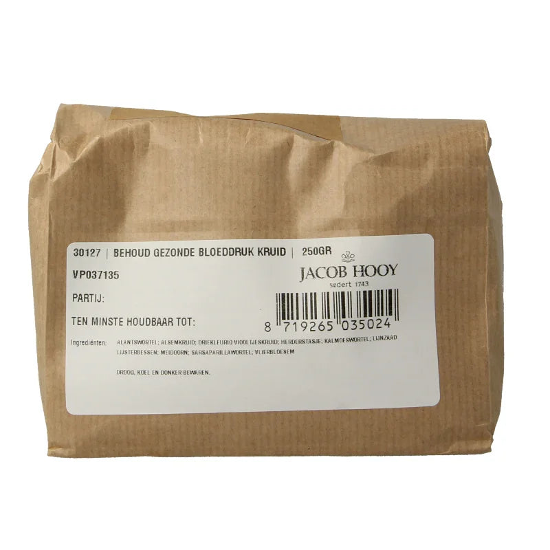 Jacob Hooy Behoud gezonde bloeddrukkruiden 250 Gram