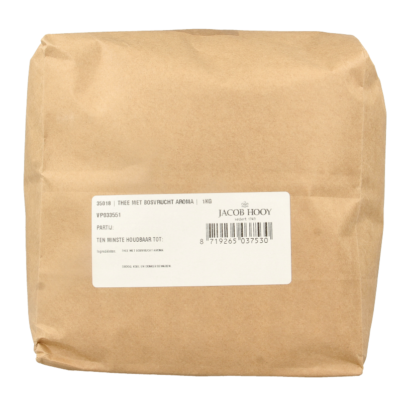 Jacob Hooy Bosvruchtenthee 1 Kilogram