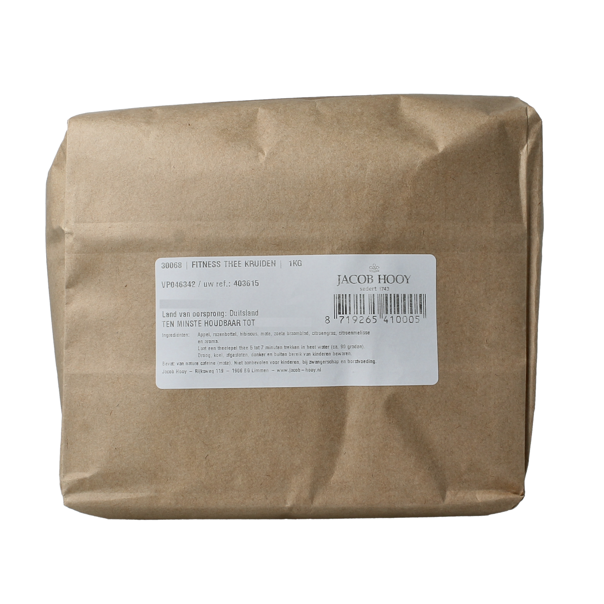 Jacob Hooy Fitness thee 1.00 Kilogram