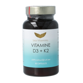 Sea Vitamins Vitamine D3 K2 uit zee 90 Vegetarische capsules