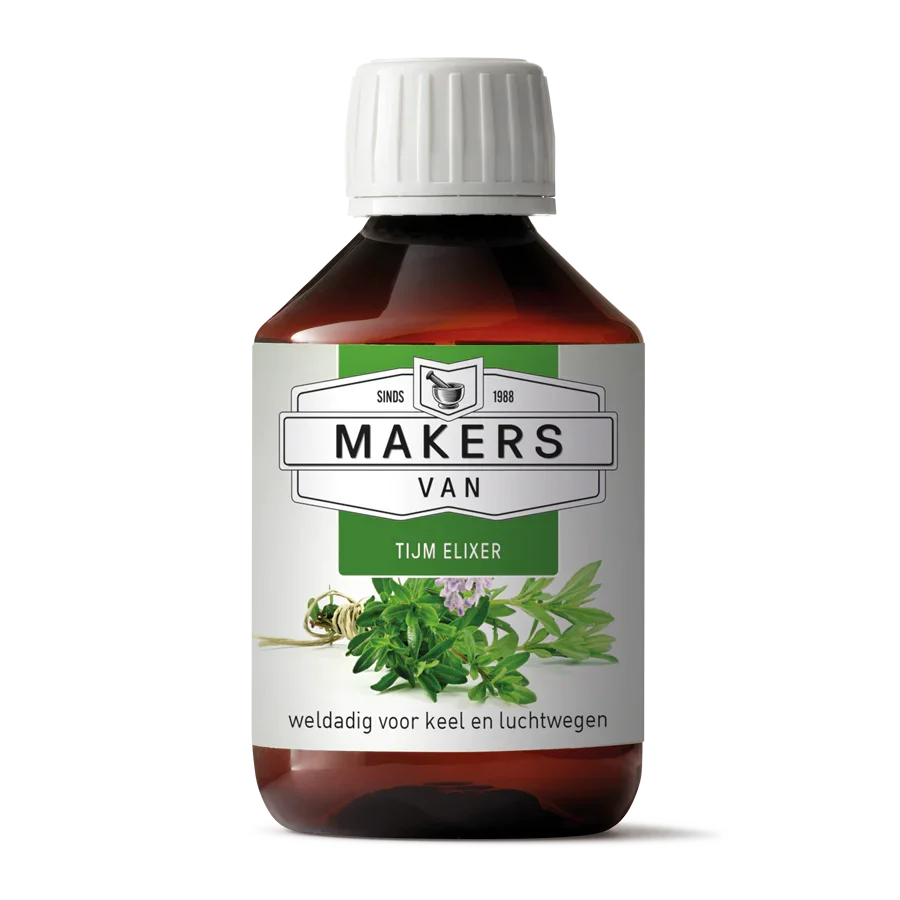 Hoestdrankmakers Tijm elixer 200 Milliliter