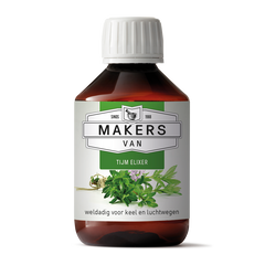 Hoestdrankmakers Tijm elixer 200 Milliliter
