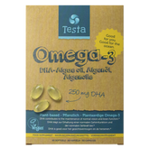 Testa Omega 3 algenolie 250mg DHA vegan NL/DE/EN 60.00 Vegetarische capsules