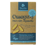 Testa Omega 3 algenolie 300mg DHA + 150mg EPA vegan 60 Vegetarische capsules