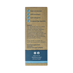 Testa Omega 3 algenolie 300mg DHA + 150mg EPA vegan 60 Vegetarische capsules