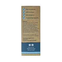 Testa Omega 3 algenolie 300mg DHA + 150mg EPA vegan 60.00 Vegetarische capsules