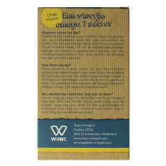 Testa Omega 3 algenolie 250mg DHA vegan NL 60.00 Vegetarische capsules