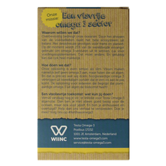 Testa Omega 3 algenolie 250mg DHA vegan NL 60 Vegetarische capsules