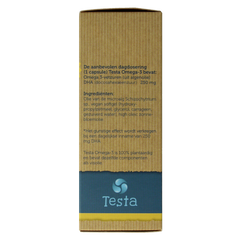 Testa Omega 3 algenolie 250mg DHA vegan NL 60.00 Vegetarische capsules