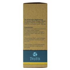 Testa Omega 3 algenolie 250mg DHA vegan NL 60 Vegetarische capsules