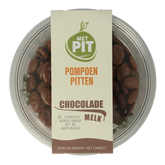 Met PIT Pompoenpitten melkchocolade 150 Gram