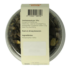 Met PIT Pompoenpitten geroosterd 150 Gram