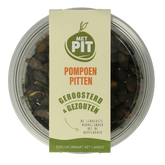 Met PIT Pompoenpitten geroosterd/gezouten 150.00 Gram
