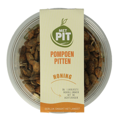 Met PIT Pompoenpitten honing 150 Gram