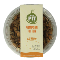 Met PIT Pompoenpitten honing 150.00 Gram
