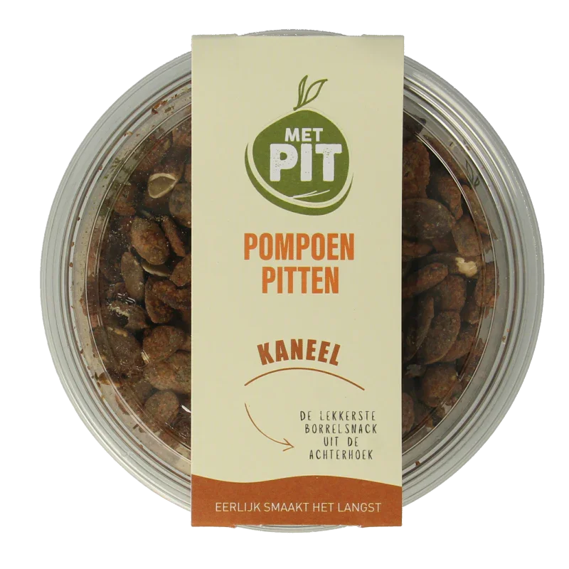 Met PIT Pompoenpitten kaneel 150 Gram