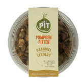 Met PIT Pompoenpitten caramel zeezout 150 Gram