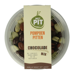 Met PIT Pompoenpitten mix chocolade 150 Gram