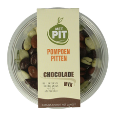 Met PIT Pompoenpitten mix chocolade 150 Gram