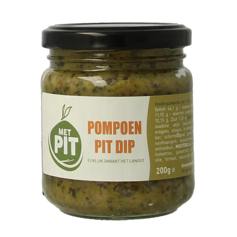 Met PIT Pompoenpit dip 200 Gram