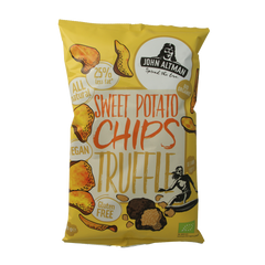 John Altman Zoete aardappel chips truffle bio 90.00 Gram