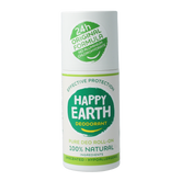Happy Earth Pure deodorant roll-on unscented 75 Milliliter