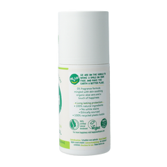 Happy Earth Pure deodorant roll-on unscented 75 Milliliter