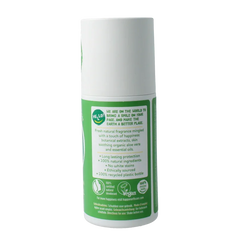 Happy Earth Pure deodorant roll-on cucumber matcha 75 Milliliter