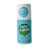 Happy Earth Pure deodorant roll-on cedar lime 75 Milliliter