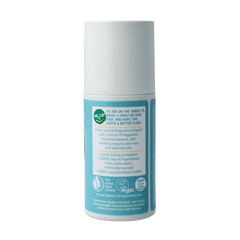 Happy Earth Pure deodorant roll-on cedar lime 75 Milliliter