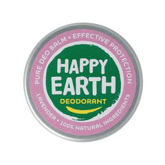 Happy Earth Pure deodorant balm lavender 45 Gram