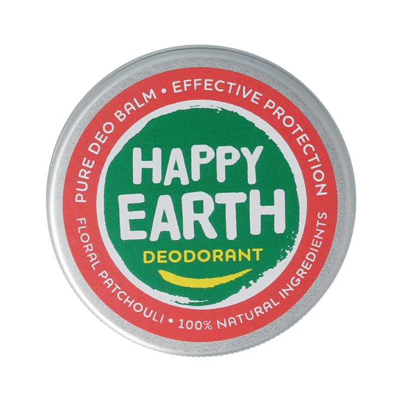 Happy Earth Pure deodorant balm floral patchouli 45 Gram