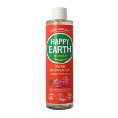 Happy Earth Pure showergel floral patchouli 300 Milliliter