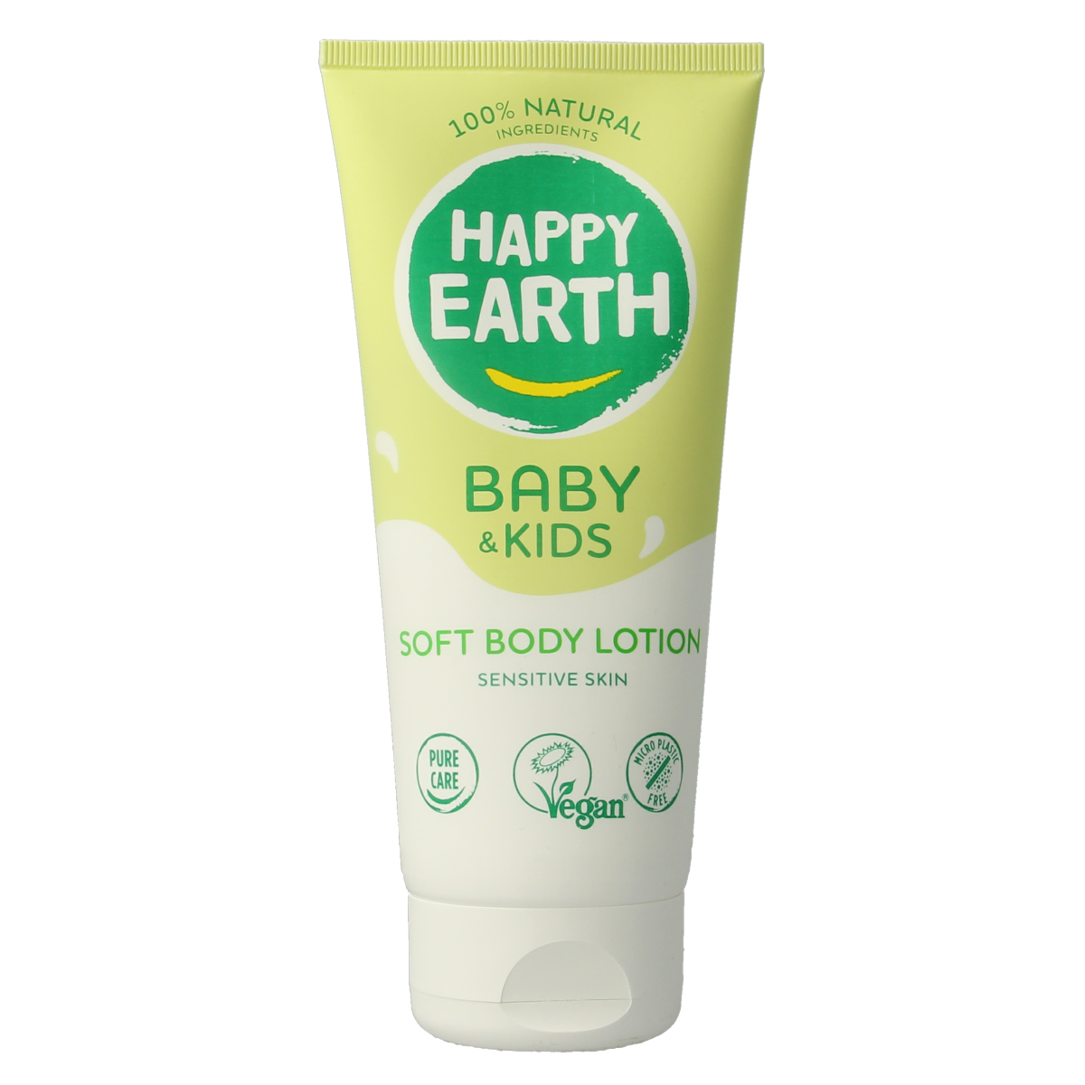 Happy Earth Bodylotion voor baby & kids 200.00 Milliliter