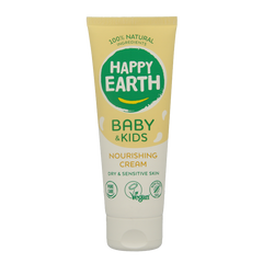 Happy Earth Voedende creme voor baby & kids 75 Milliliter