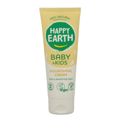 Happy Earth Voedende creme voor baby & kids 75.00 Milliliter