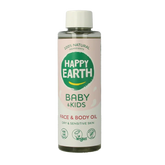 Happy Earth Gezicht & lichaam olie voor baby & kids 150 Milliliter